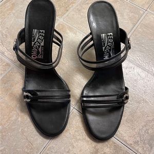 Authentic pre-owned Salvatore Ferragamo sandals size US8 B